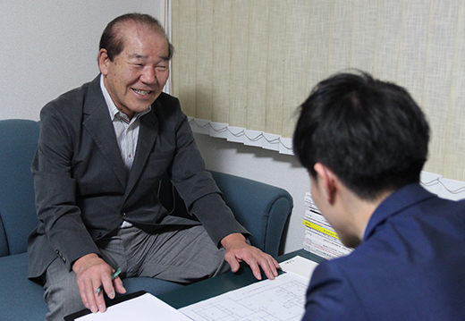 お客様のご希望をすべて伺った上で最適なご提案