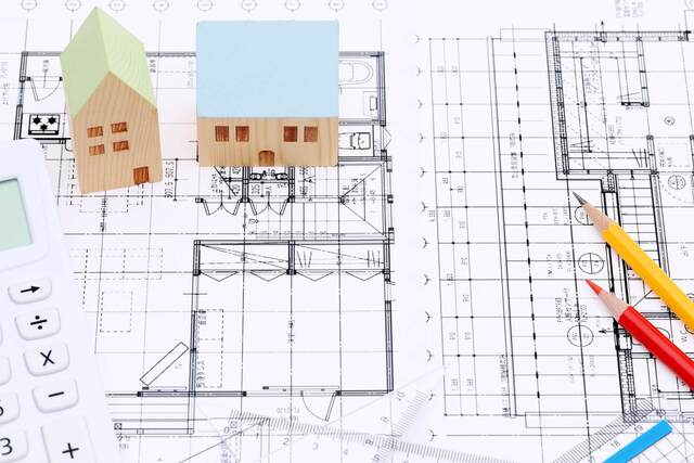木造二世帯住宅の間取りパターン